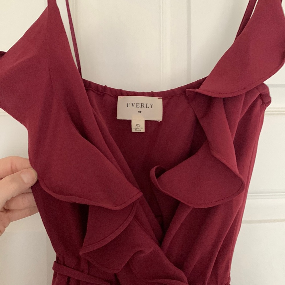Every burgundy dress